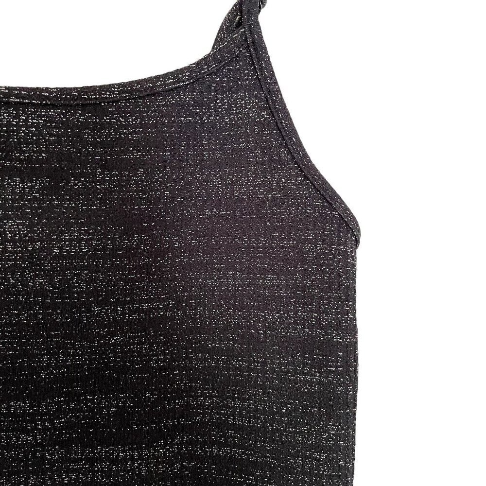 American Eagle metallic sparkly spaghetti strap tank top dance outfit classy - Picture 2 of 6